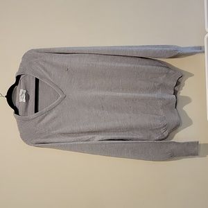 Christian Dior made in Usa grey vintage sweater dior emblem front size large